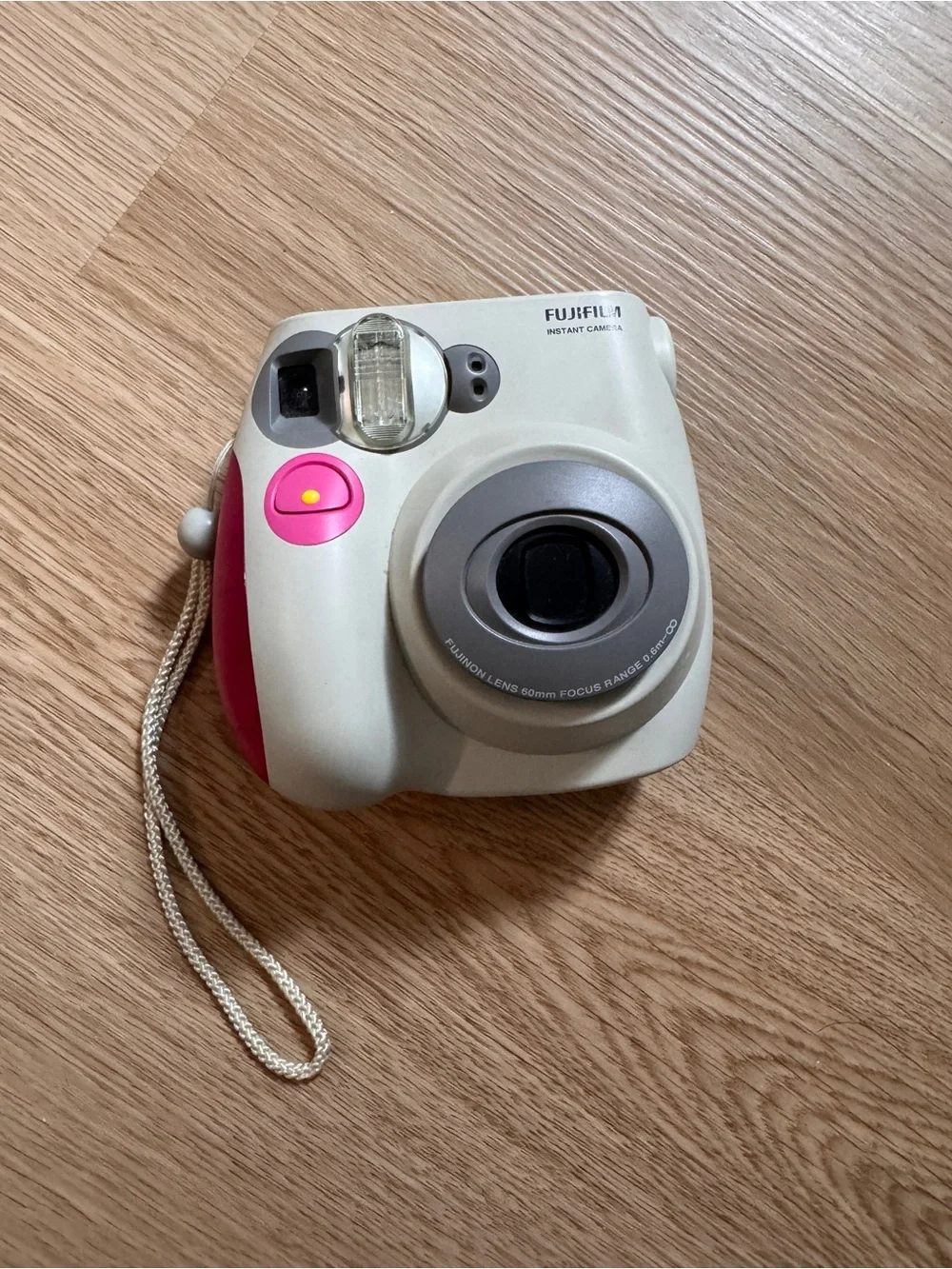 FUJIFILM instax mini 7S Instant Film Camera (Pink)